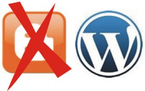 blogger-x-wordpress WordPress beats Blogger