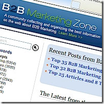 The B2B Marketing Zone - Content Hub for B2B Thought Leadership Content