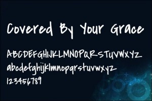 Covered by Your Grace - Web Typeface
