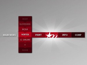 Drop-Down Navigation Menu Example