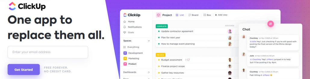 One app to replace them all - Tasks, Docs, Goals, and Chat