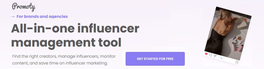 All-in-one influencer marketing tool