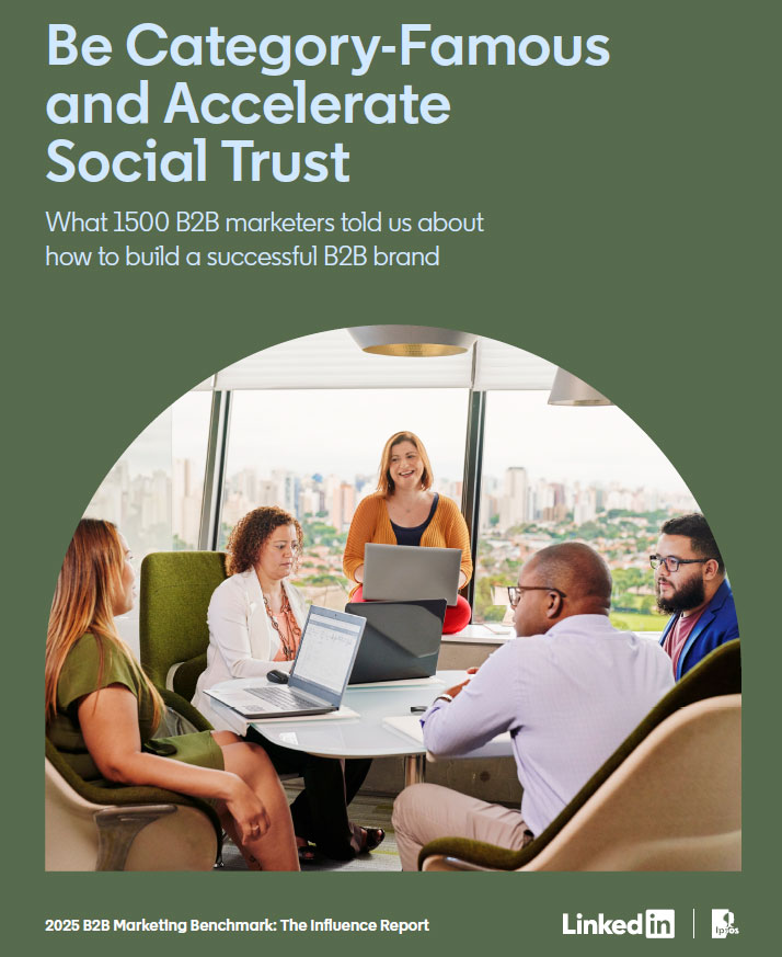Cover image for LinkedIn's Be Category-Famous and Accelerate Social Trust report