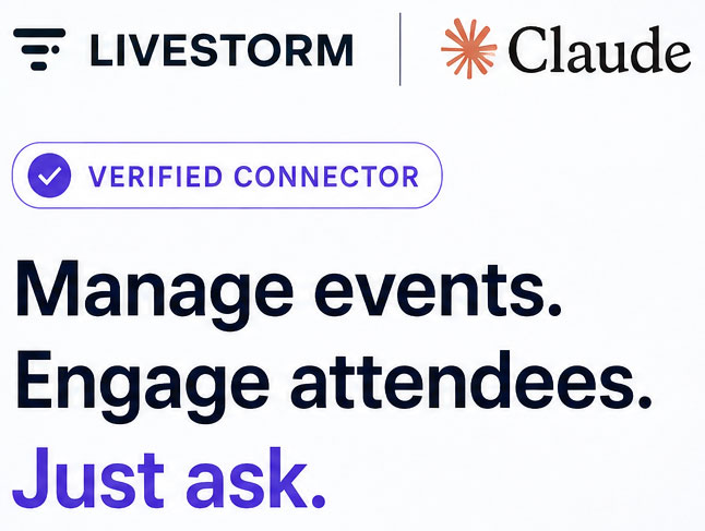 Livestorm MCP is now a verified connector in Claude