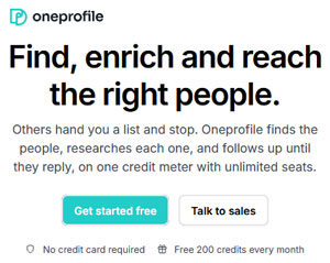 Find leads, enrich them, and run outreach in one place