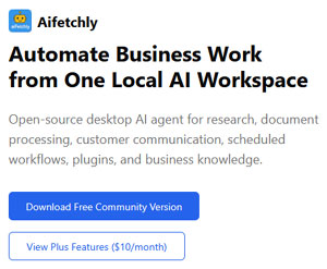 Desktop AI agent for business